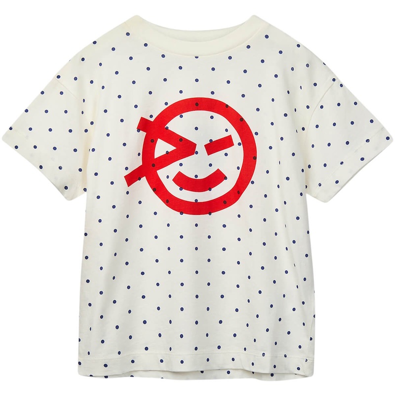 Wynken Tee in Ecru / Red by Wynken