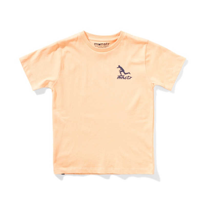 Munster Kids Supplyco SS Tee – Peach