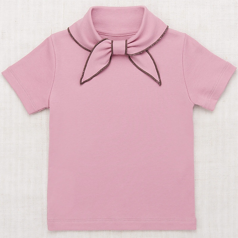 Scout Tee in Hazy Lilac by Misha & Puff