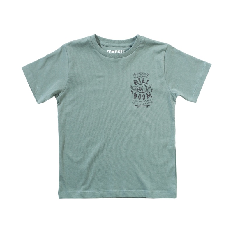 Munster Kids – Doom Hill SS Tee New Green