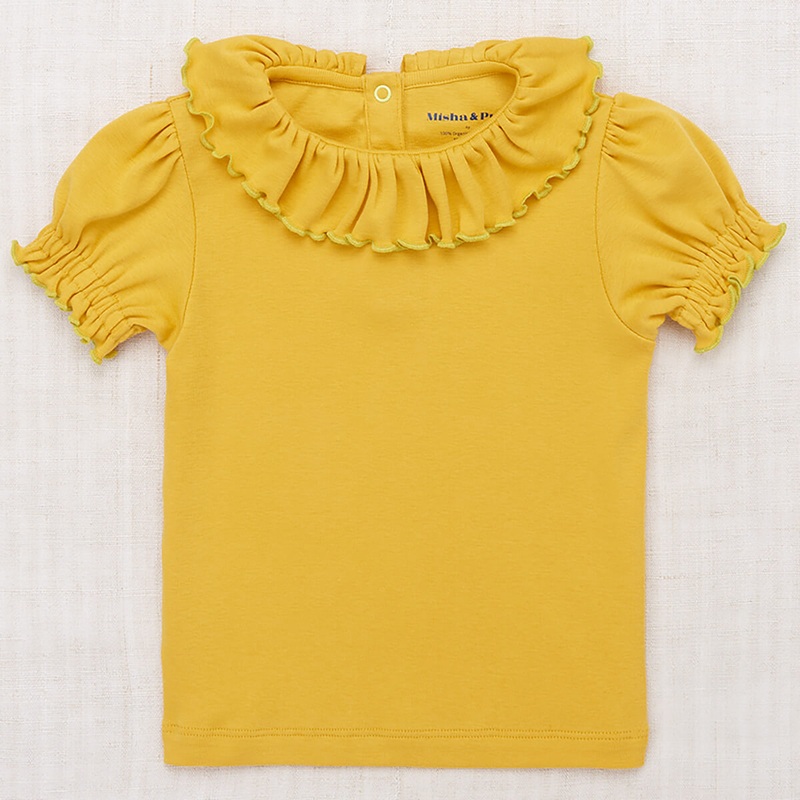Balloon Sleeve Paloma Tee in Sunnyside by Misha & Puff
