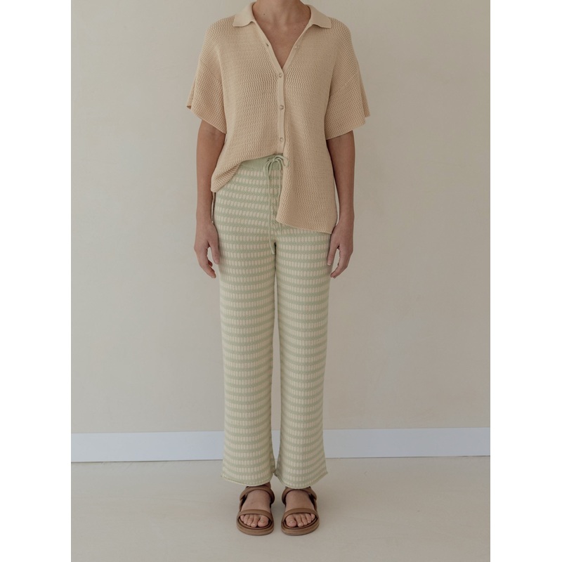 Ziggy Lou – Women’s Knit Pants | Tallow