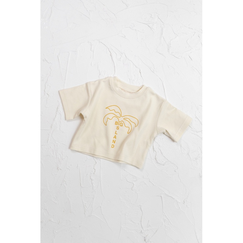 Cinnamon Baby – Big Island Tee | Mustard