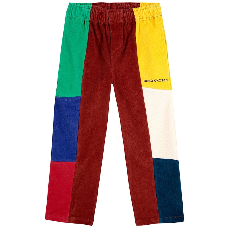 Colour Block Corduroy Pants by Bobo Choses