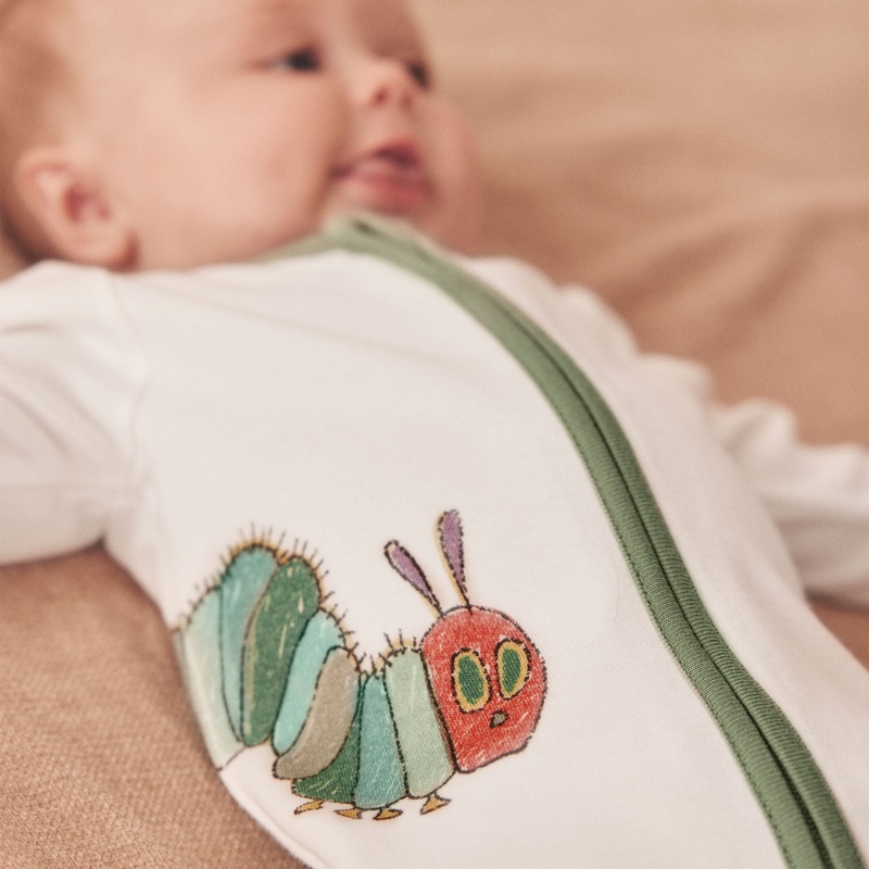 The Very Hungry Caterpillar Zip-Up Sleepsuit