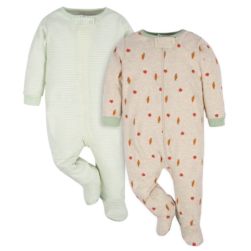 2-Pack Baby Neutral Happy Veggies Sleep ‘N Plays