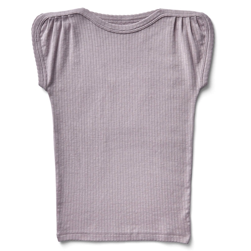 Sundae Tee in Cloud Pointelle by Soor Ploom