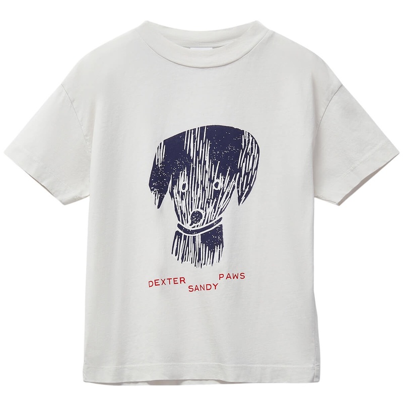 Kite Tee in Ecru Dexter by Wynken