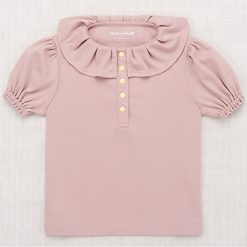 Ulla Tee in Plum Petal by Misha & Puff