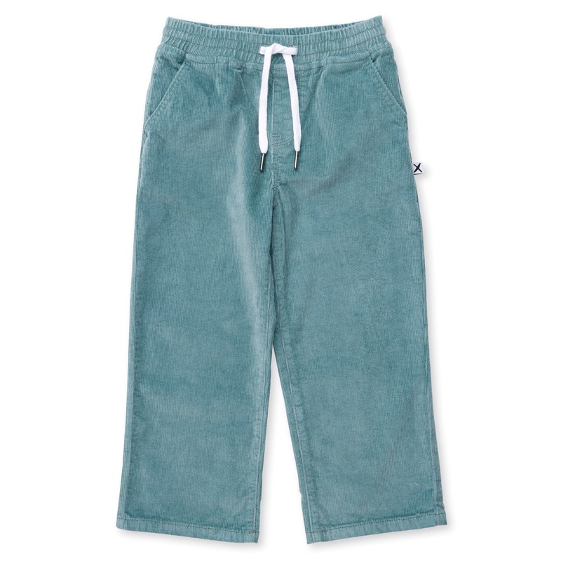Minti Cosy Cord Pants – Muted Green