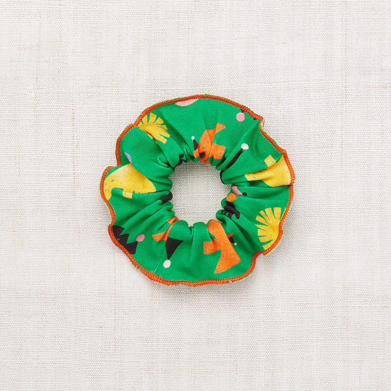 Hair Scrunchie in Clover Daleyden Fte by Misha & Puff