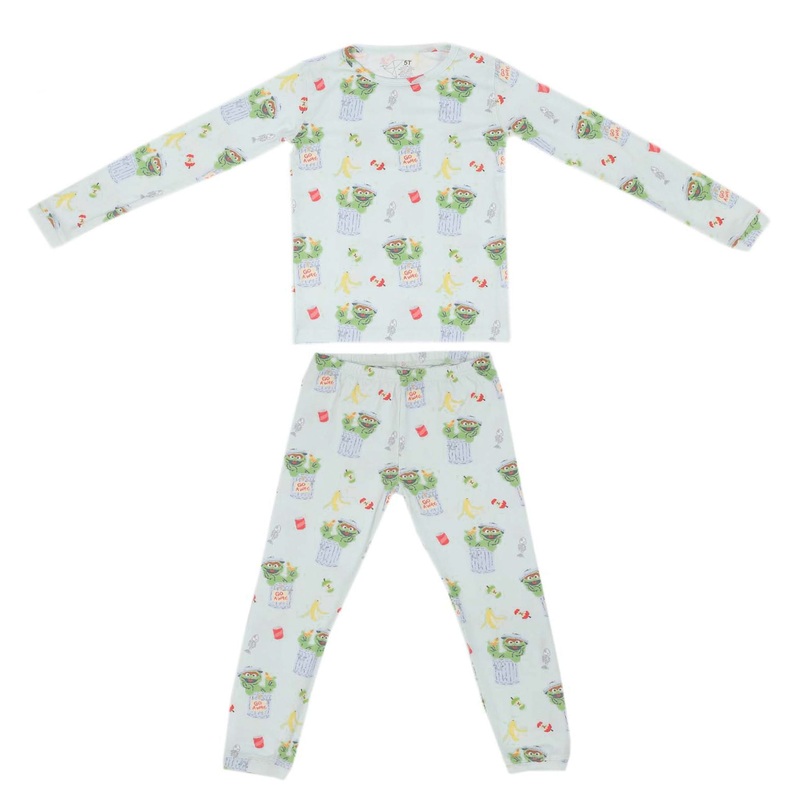 2pc Long Sleeve Pajama Set – Oscar the Grouch