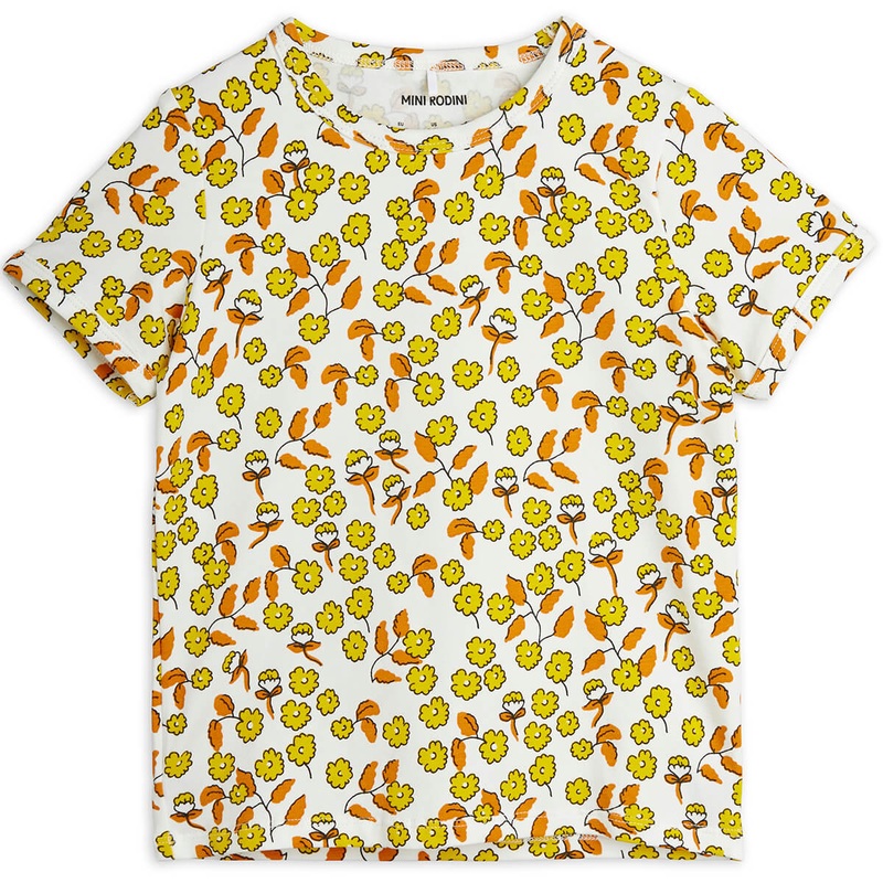 Flowers Baby T Shirt by Mini Rodini