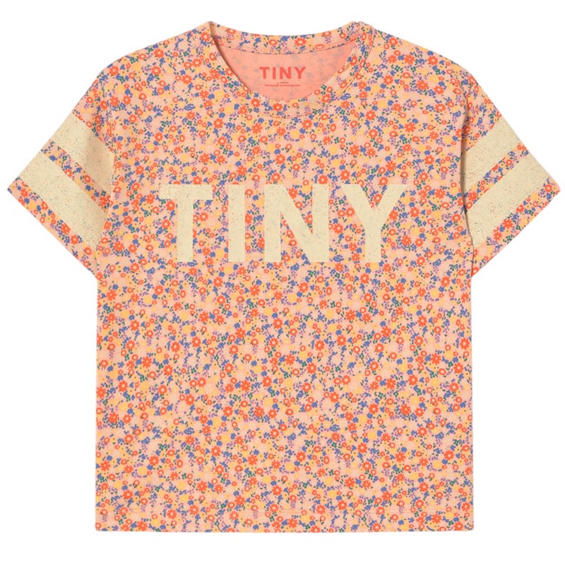 Garden Tee in Papaya by Tinycottons