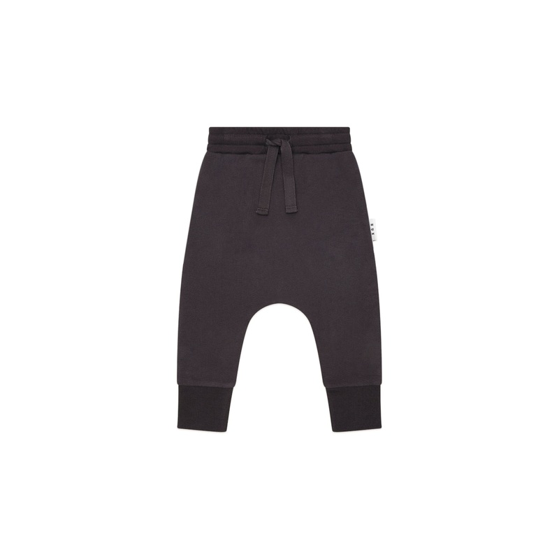 Huxbaby – Soft Black Drop Crotch Pant – HB6374W25