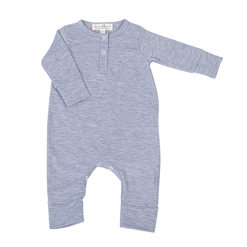 Luna & Arlo Basics Playsuit – Slate