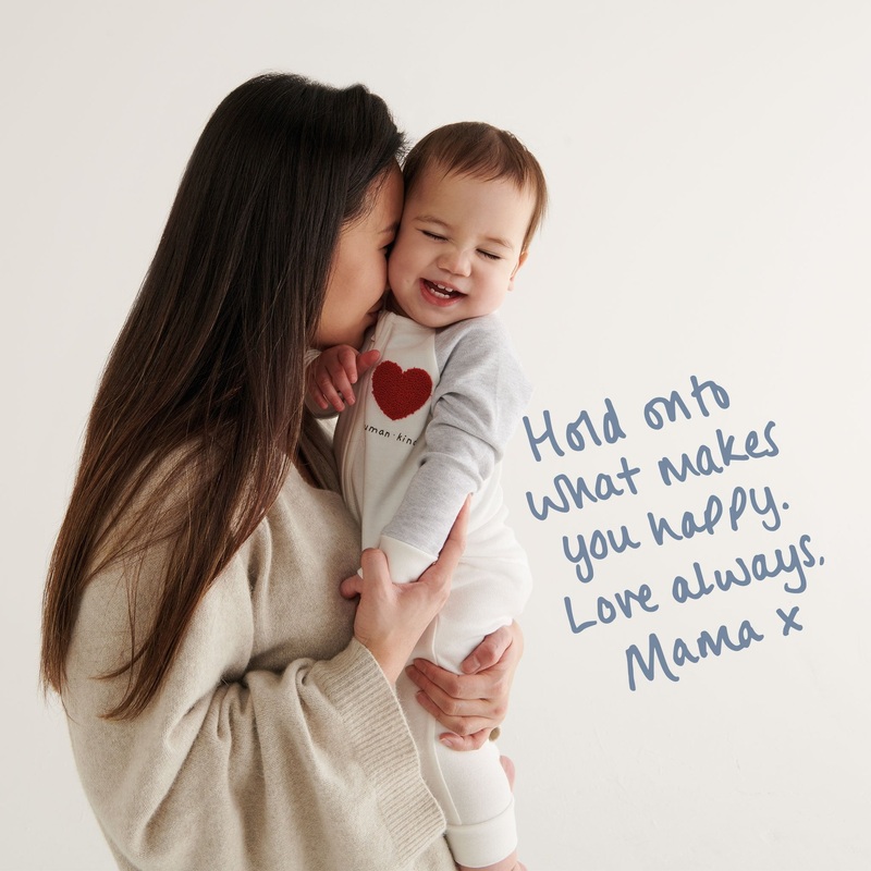 Kind Raglan Sleeve Zip-Up Sleepsuit