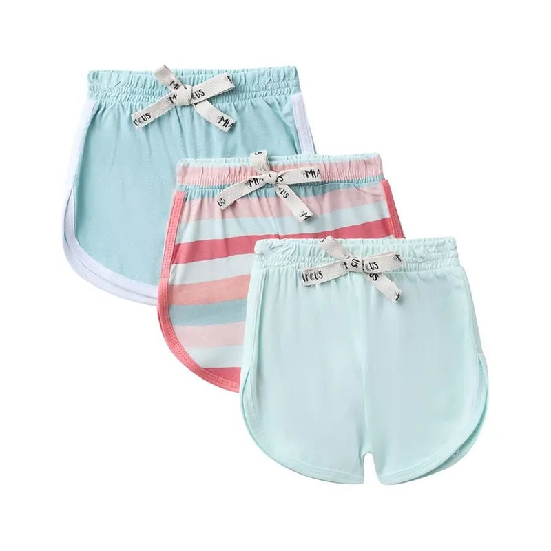 Whale Print Baby Boy shorts (Pack of 3)