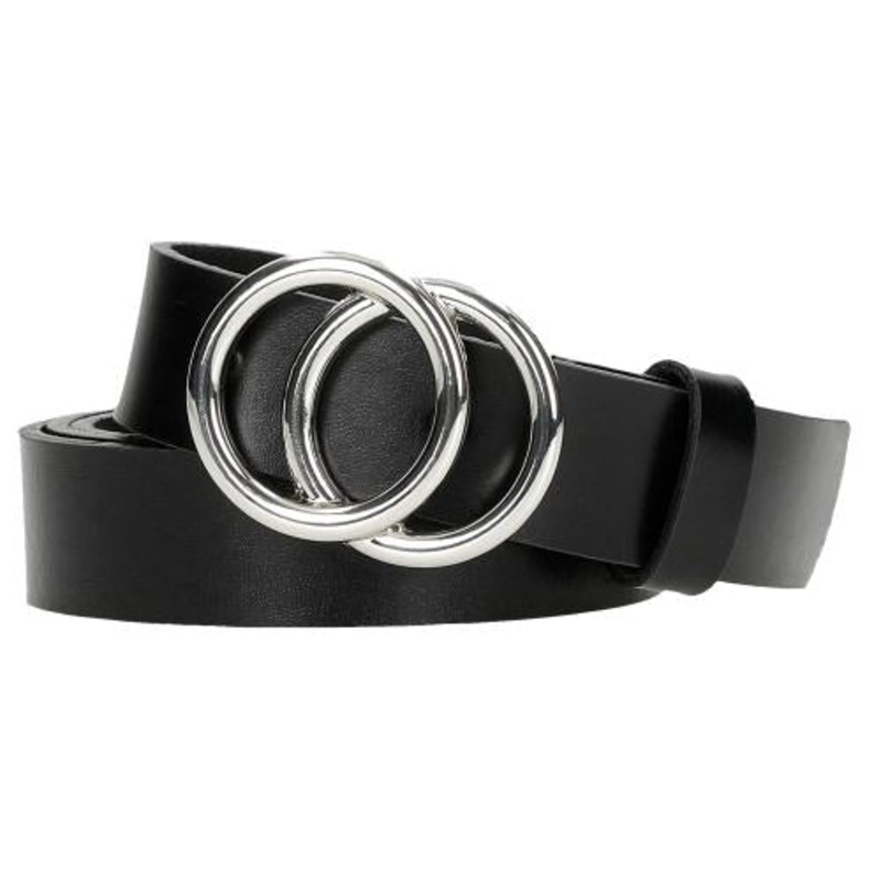 Wojas Women’s Black Leather Belt | 93045-51