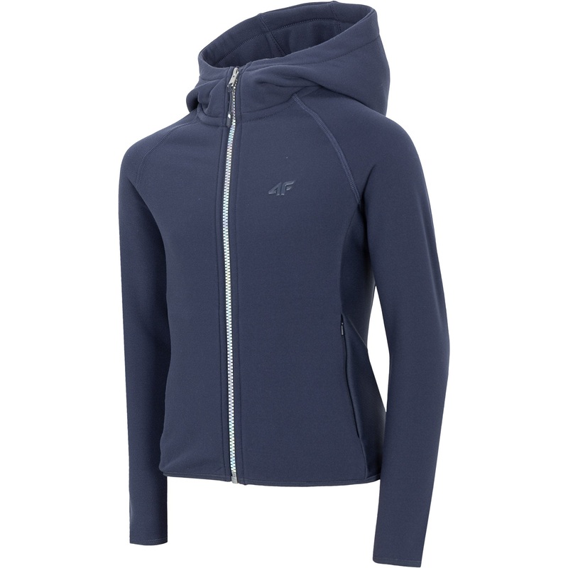 4F Girls’ Navy Blue Hooded Sweatshirt | JPLD001