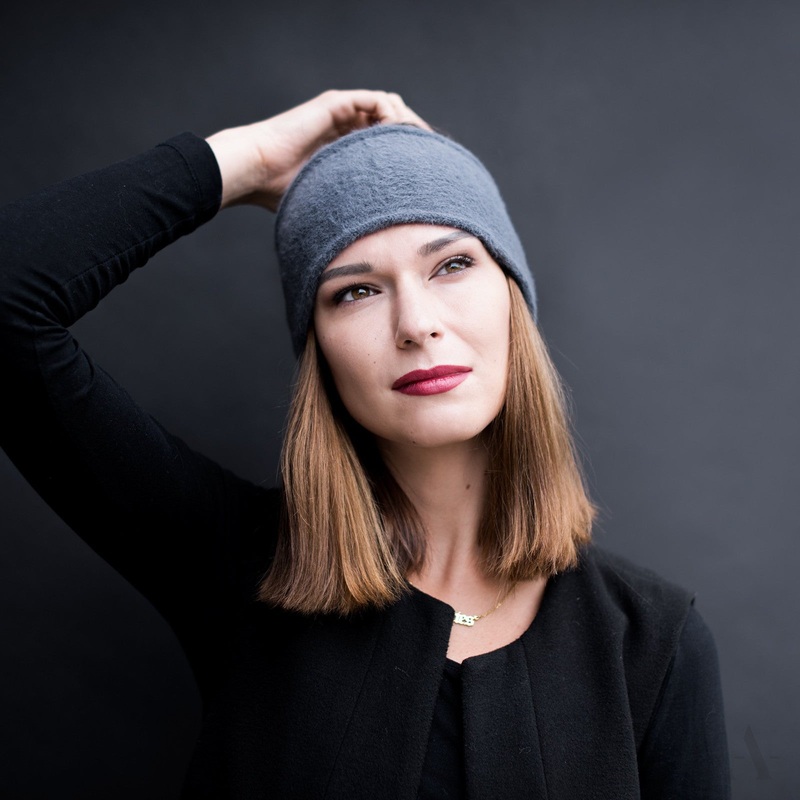 Women’s Graphite Ear Warmer Headband | 20803-3