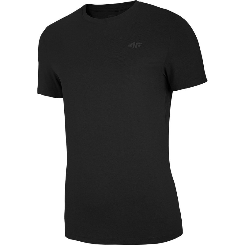 4F Mens’ Black Printed T-shirt | TSM003-Bl