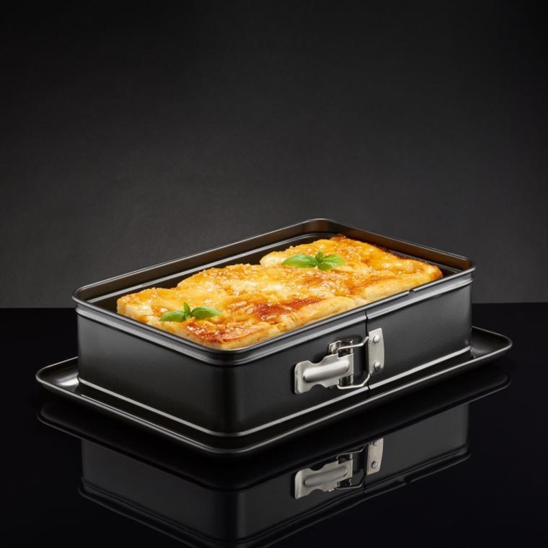 Ambition Spring-form Black Non-Stick Baking Pan 14.76 in x 9.44 in | 59685