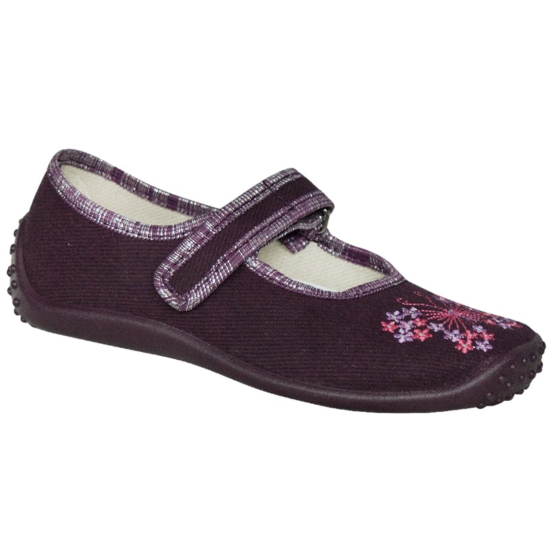 Purple School Slippers | MARYSIA-PU