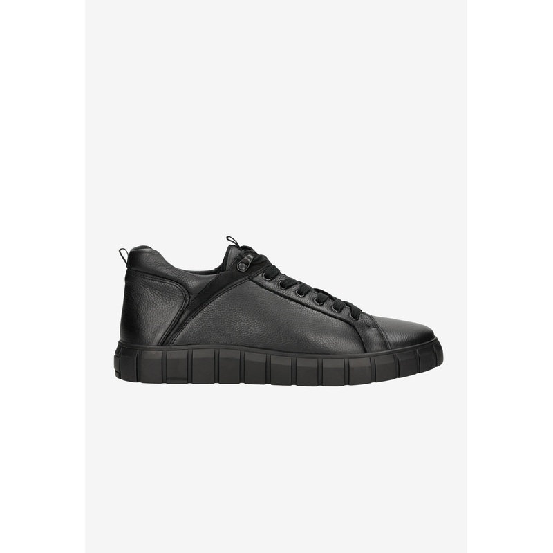 Wojas Black Leather Sneakers | 24066-71