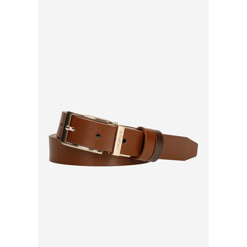 Wojas Women’s Double-Sided Brown Leather Belt | 9310252
