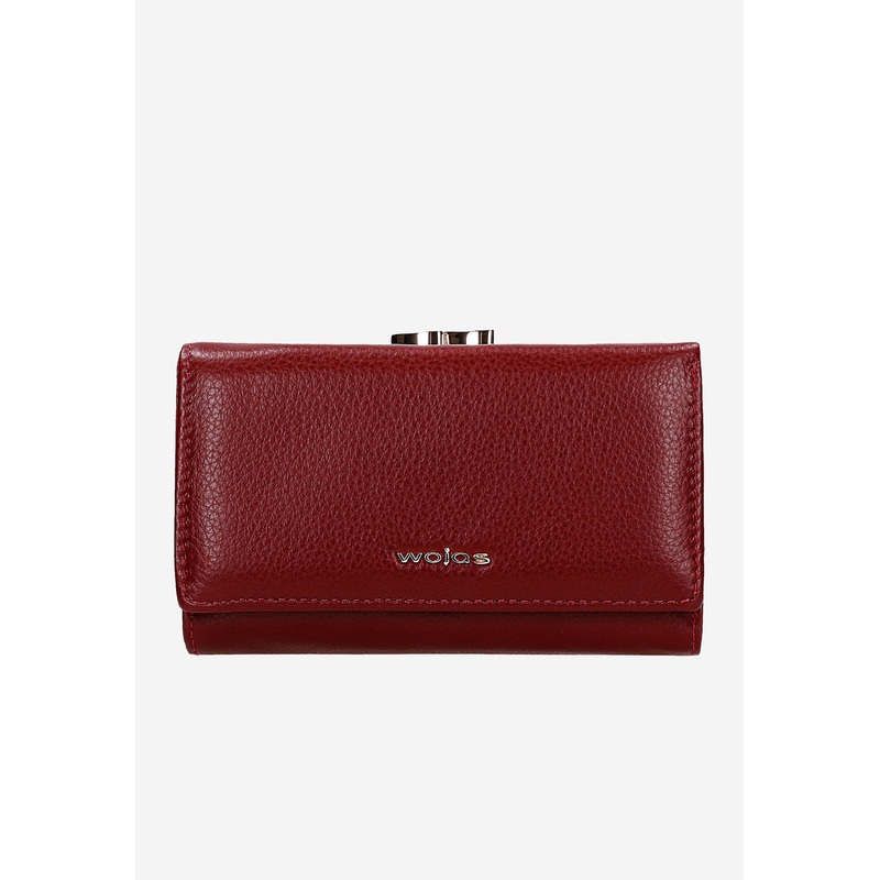 Wojas Red Snap Leather Wallet | 9108555