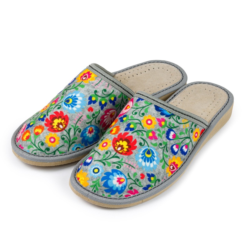Women’s Slippers with owicz Pattern | K-1548C