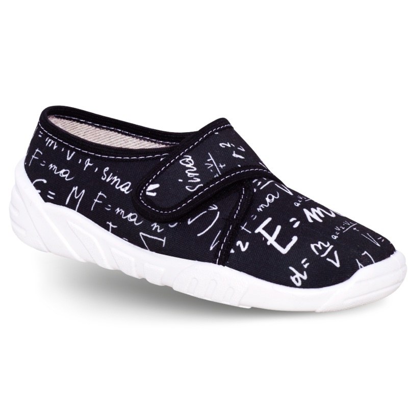 Zetpol Black Sneakers E = mc2 | KRZY-BL