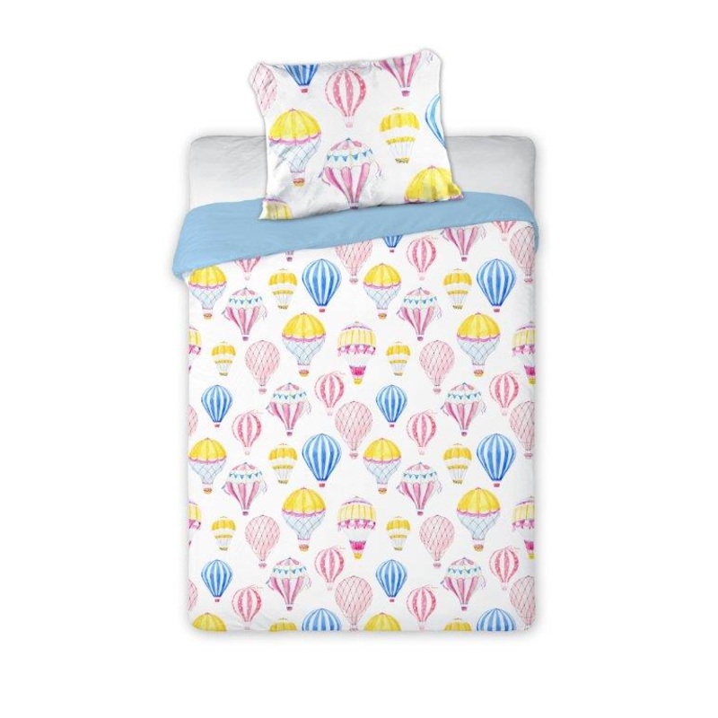 100% Cotton Kids’ Duvet Set with Air Balloon – 100 x 135 cm | FAR-051