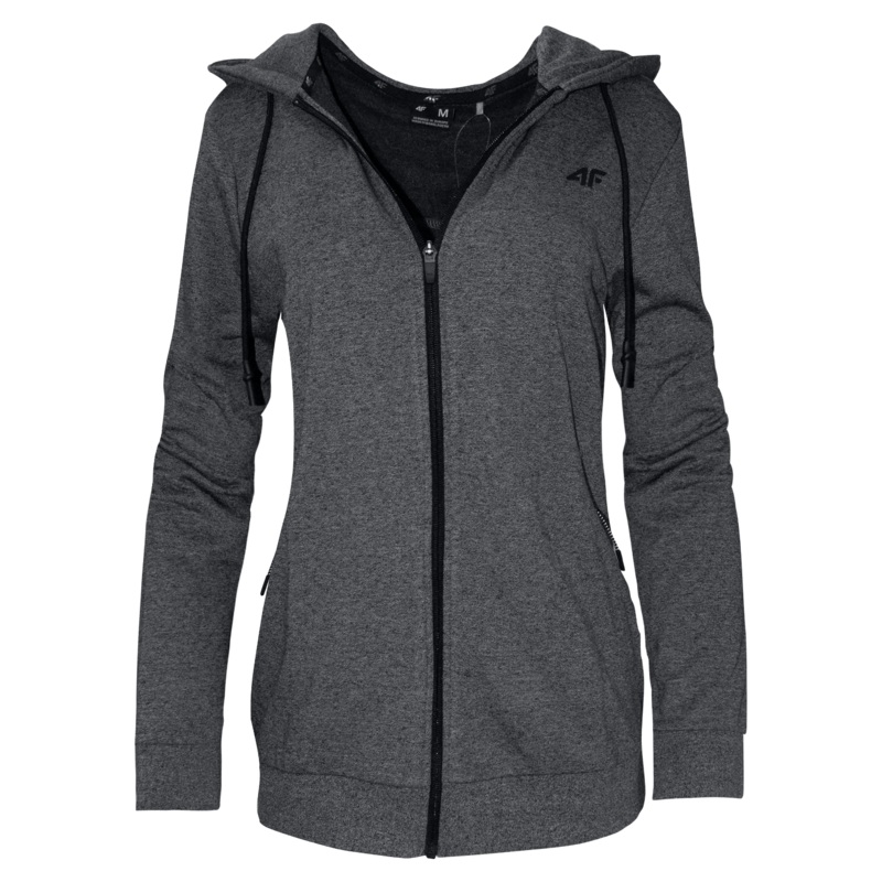 4F Mens’ Dark Gray Hooded Sweatshirt | BLM016