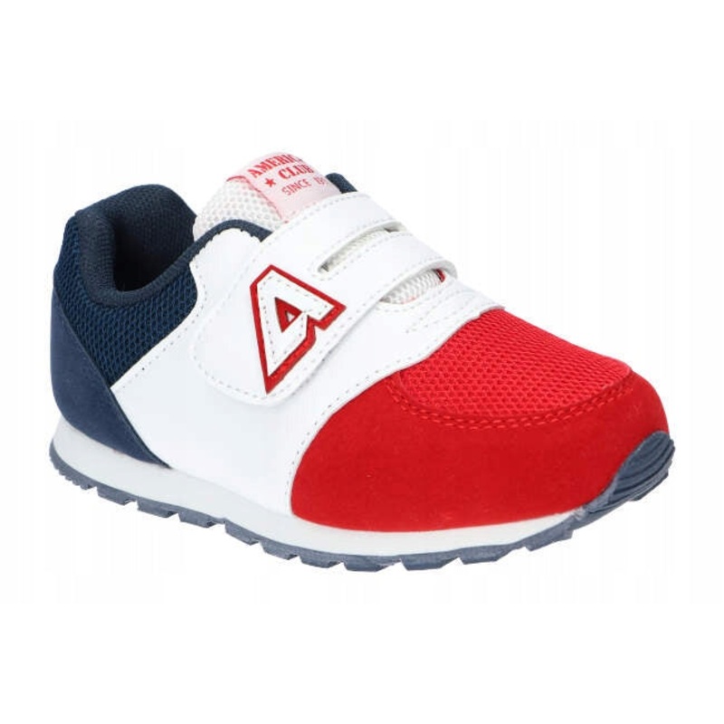 AC Boys’ Red – White – Navy Sneakers | 224/22-2