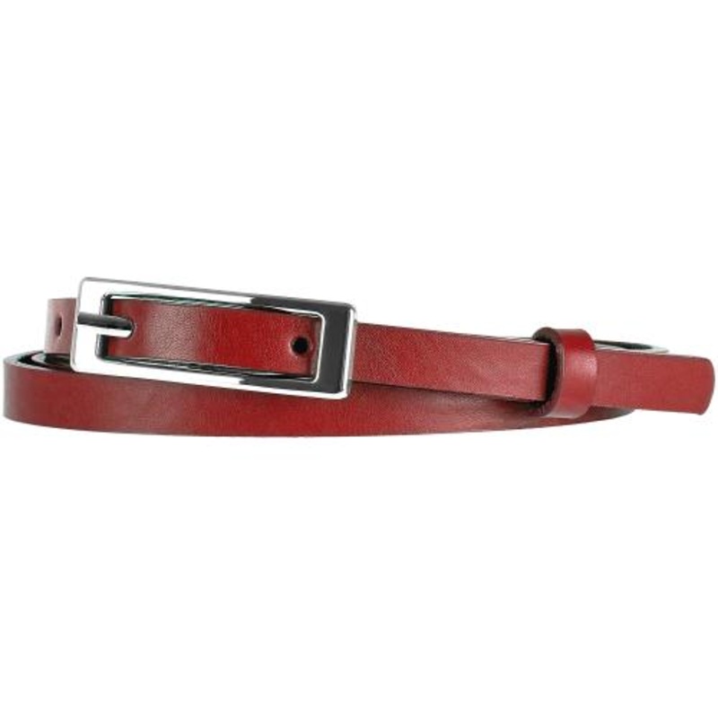 Wojas Women’s Thin Red Leather Belt | 996255