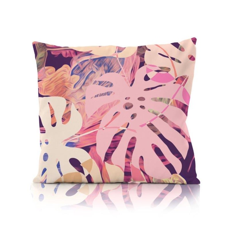 2 Pack 100% Cotton Multicolor Pillowcase Set with Floral Pattern | FAR-065