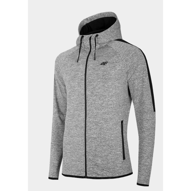 4F Men’s Gray Hooded Sweatshirt | 002-27M