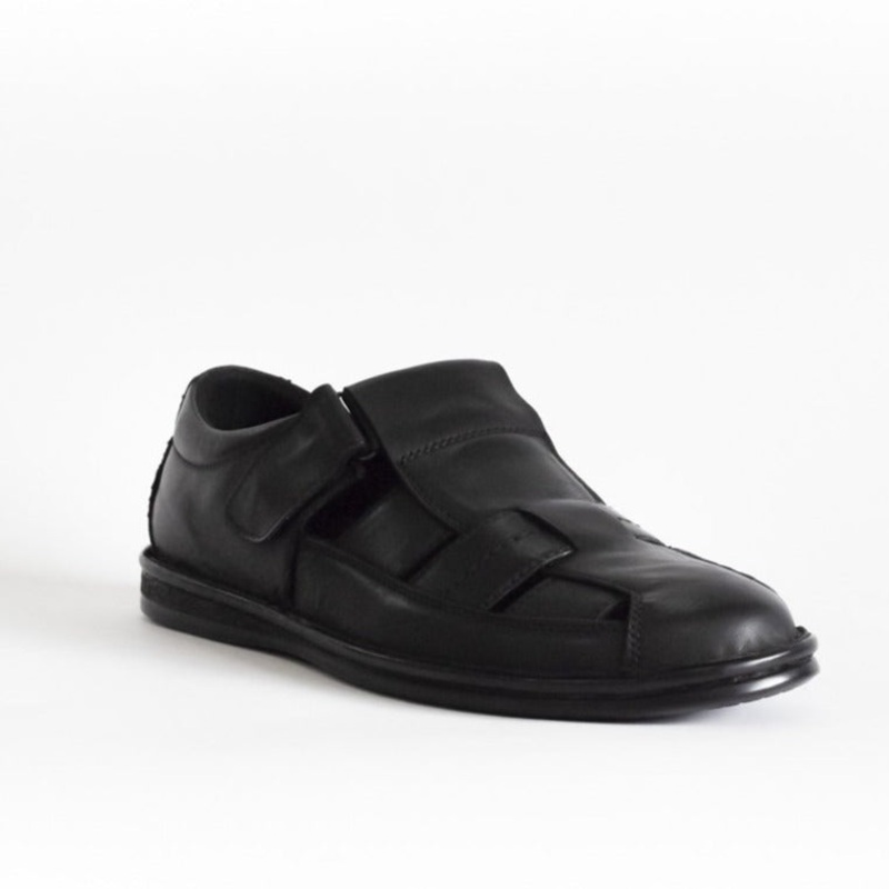 AC Black Men’s Sandals | 362/21-BL