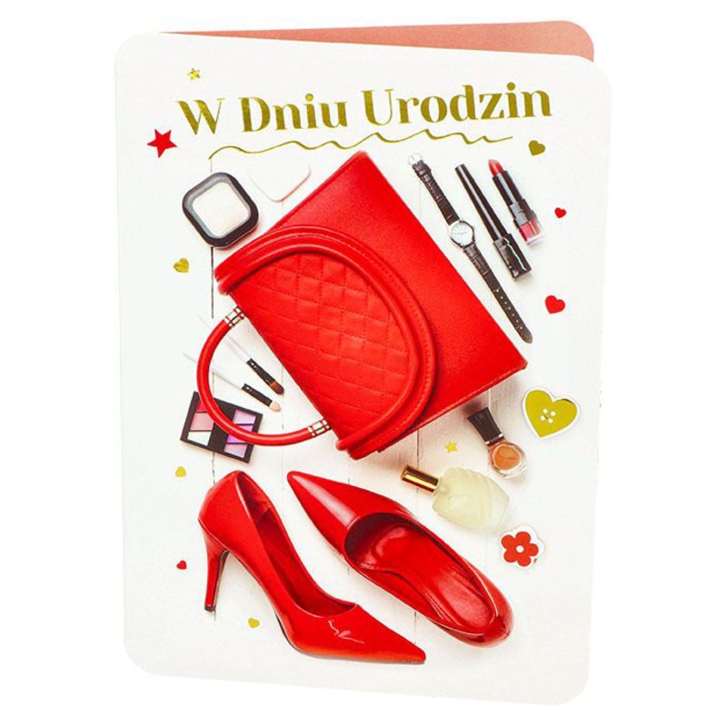 Women’s Stylish Birthday Card | GM-776