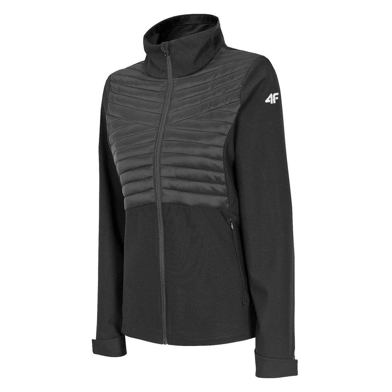 4F Women’s Black Softshell Jacket | SFD003