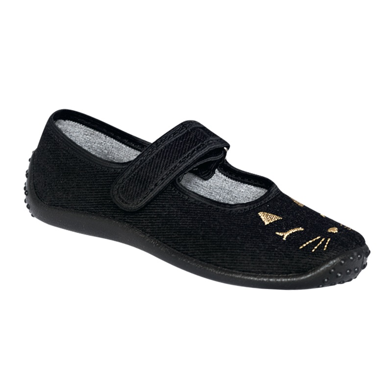 Black School Slippers | MARYSIA-BL