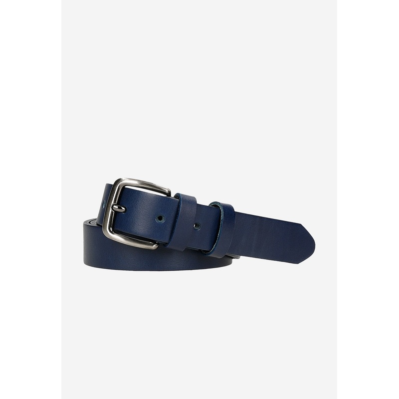 Wojas Women’s Dark Blue Leather Belt | 9312856