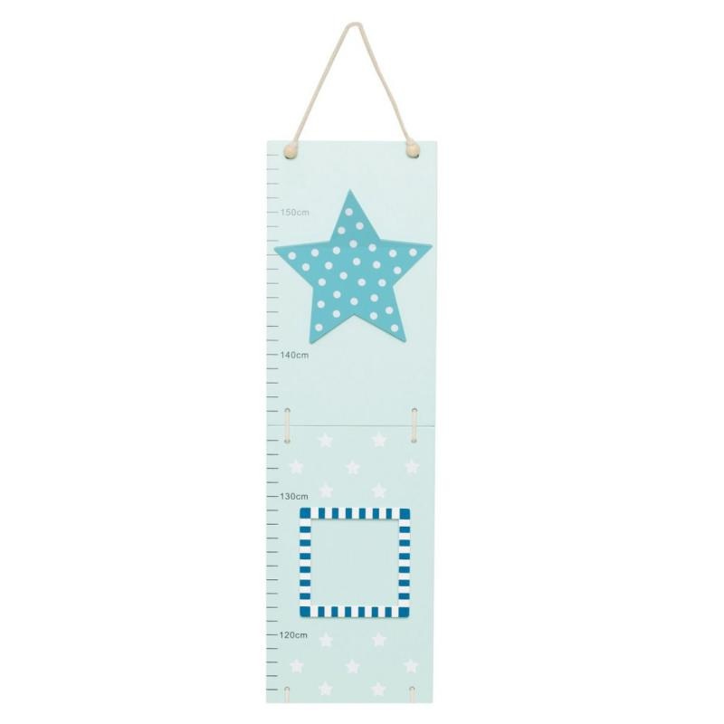 Wooden Blue Star Growth Chart | R16042