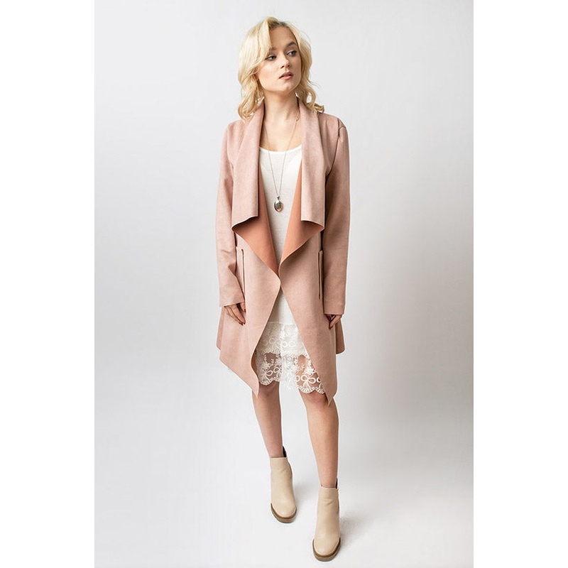 Women’s Spring Light Pink Italian-style Blazer – Coat | 2C22-LP