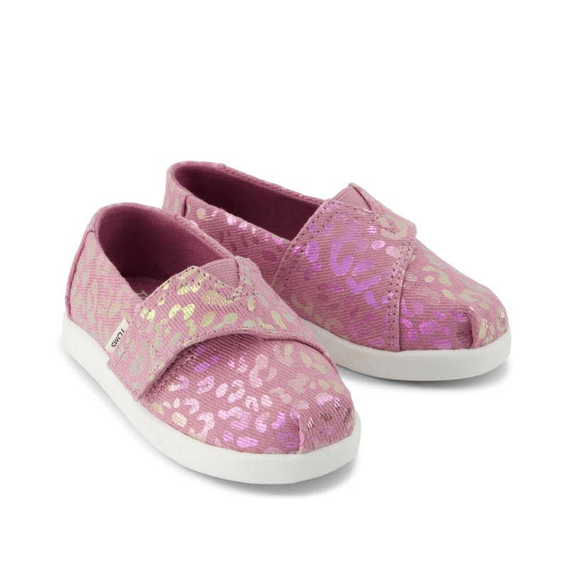 Classic Toddler Alpargata – Cosmic Pink Iridescent Leopard 19.5