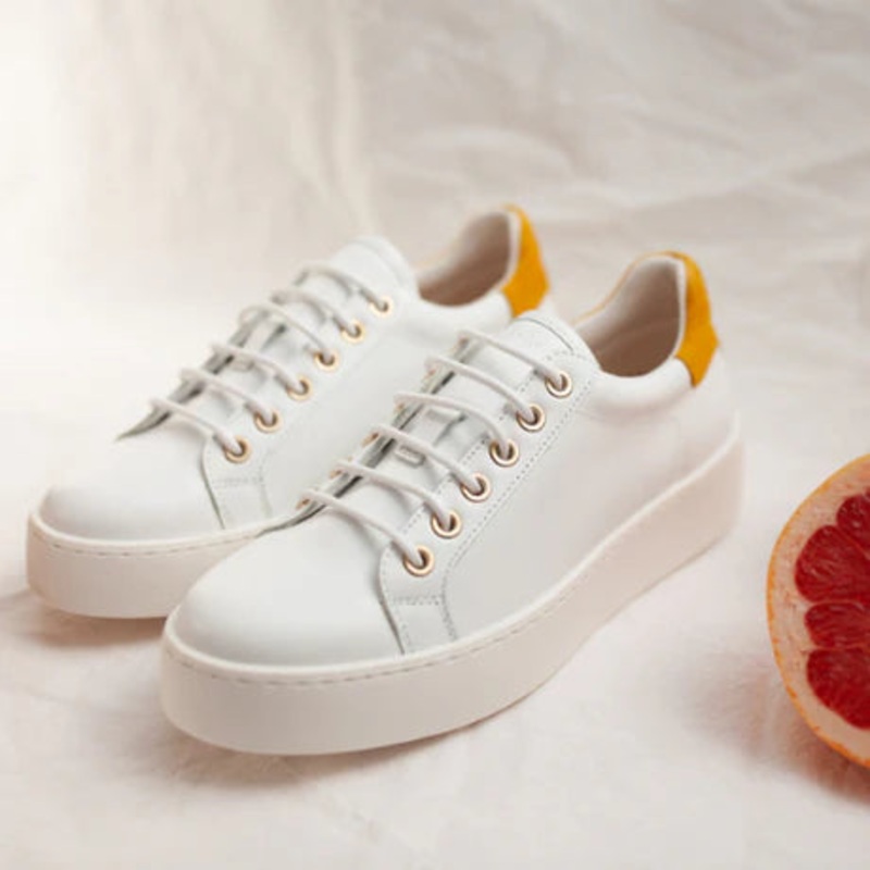 The Yellow Tennis Sneakers 37