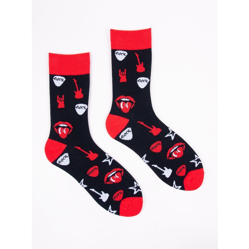 YO! SPOKSY Socks with Printed Pattern | SKA-0054F-H1