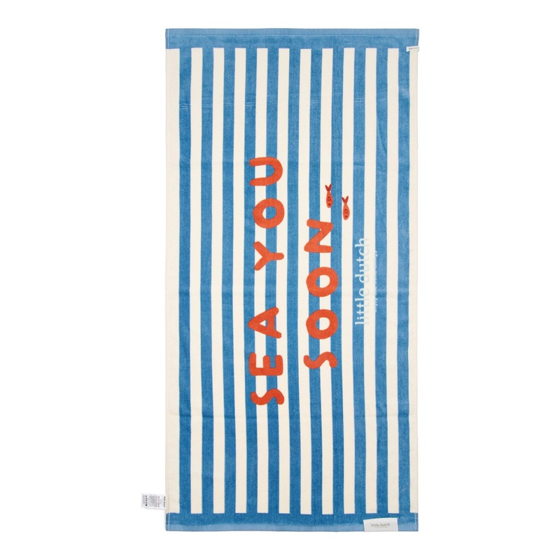 Beach Towel – Sea Life Ocean Blue